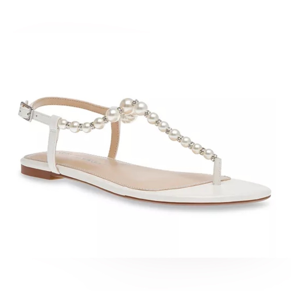 Betsey Johnson SB-GAL Pearl Ivory Sandals